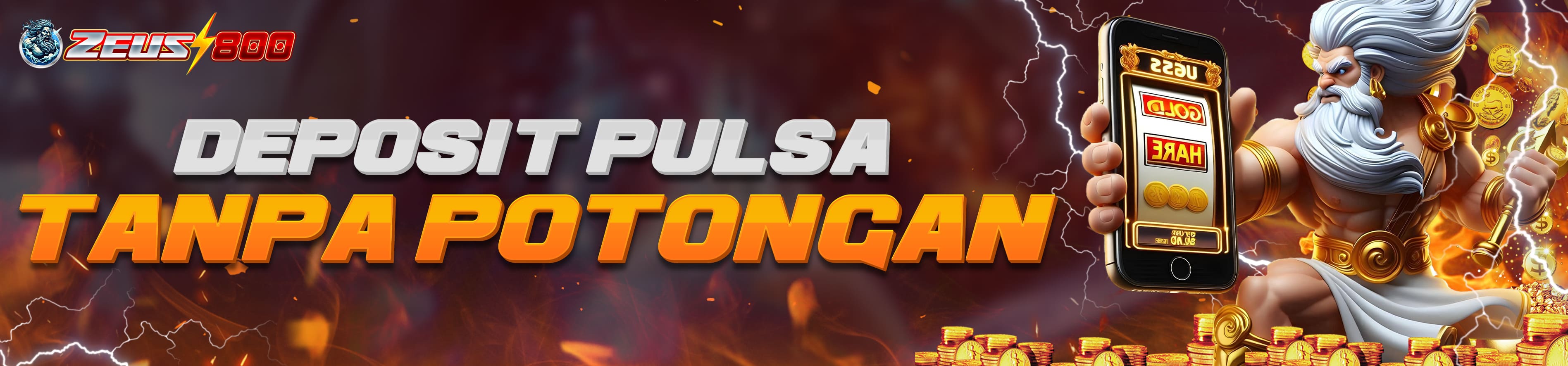 DEPOSIT PULSA TANPA POTONGAN